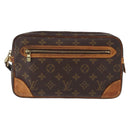 LOUIS VUITTON Monogram Marly Dragonne GM Clutch Bag M51825 LV Auth ka623-13