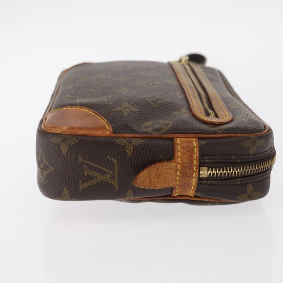 LOUIS VUITTON Monogram Marly Dragonne GM Clutch Bag M51825 LV Auth ka623