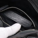 BALENCIAGA Classic Mini City Hand Bag Leather Gray Silver 300295 Auth ka6230SAM-23