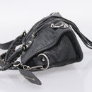 BALENCIAGA Classic Mini City Hand Bag Leather Gray Silver 300295 Auth ka6230SAM-4