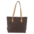 LOUIS VUITTON Monogram Cabas Piano Tote Bag M51148 LV Auth ka6231-2