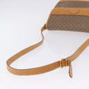 GUCCI Micro GG Shoulder Bag PVC Leather Beige Gold Tone 001 116 0925 Auth ka6232-9
