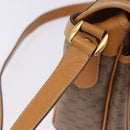 GUCCI Micro GG Shoulder Bag PVC Leather Beige Gold Tone 001 116 0925 Auth ka6232-21