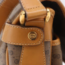 GUCCI Micro GG Shoulder Bag PVC Leather Beige Gold Tone 001 116 0925 Auth ka6232-28