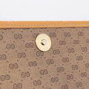 GUCCI Micro GG Shoulder Bag PVC Leather Beige Gold Tone 001 116 0925 Auth ka6232-30