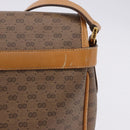 GUCCI Micro GG Shoulder Bag PVC Leather Beige Gold Tone 001 116 0925 Auth ka6232-5