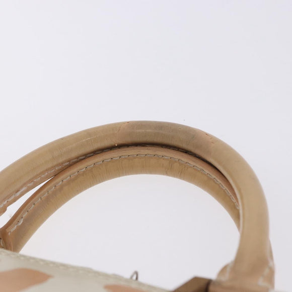 LOUIS VUITTON Monogram Graffiti Arma Horizontal White Orange M92176 Auth ka6234A