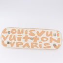 LOUIS VUITTON Monogram Graffiti Arma Horizontal White Orange M92176 Auth ka6234A-8