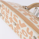 LOUIS VUITTON Monogram Graffiti Arma Horizontal White Orange M92176 Auth ka6234A-25