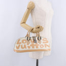 LOUIS VUITTON Monogram Graffiti Arma Horizontal White Orange M92176 Auth ka6234A-34