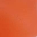 LOEWE Shoulder Bag Leather Orange Gold Tone Auth ka6237A-2