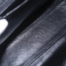 CHANEL Matelasse Hand Bag Caviar Skin Black Gold Tone CC Auth ka6241V-28
