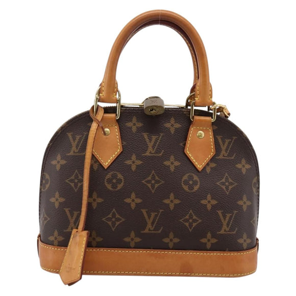 LOUIS VUITTON Monogram Alma BB Hand Bag M53152 LV Auth ka6242V