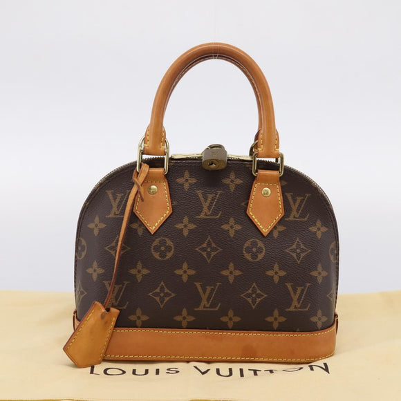LOUIS VUITTON Monogram Alma BB Hand Bag M53152 LV Auth ka6242V