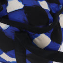 CHANEL Airline Tote Bag Nylon 2way Blue Silver CC Auth ka6246V-21