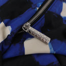CHANEL Airline Tote Bag Nylon 2way Blue Silver CC Auth ka6246V-34