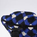 CHANEL Airline Tote Bag Nylon 2way Blue Silver CC Auth ka6246V-6
