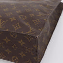 LOUIS VUITTON Monogram Sac Plat Hand Bag M51140 LV Auth ka6247-9