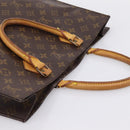 LOUIS VUITTON Monogram Sac Plat Hand Bag M51140 LV Auth ka6247-6
