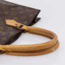 LOUIS VUITTON Monogram Sac Plat Hand Bag M51140 LV Auth ka6247-7