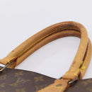 LOUIS VUITTON Monogram Sac Plat Hand Bag M51140 LV Auth ka6247-14