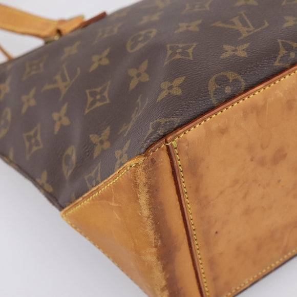 LOUIS VUITTON Monogram Cabas Piano Tote Bag M51148 LV Auth ka6250