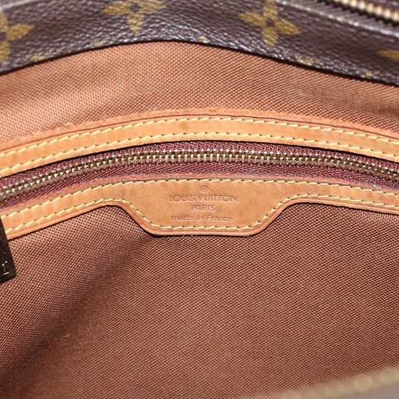 LOUIS VUITTON Monogram Cabas Piano Tote Bag M51148 LV Auth ka6250