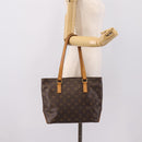 LOUIS VUITTON Monogram Cabas Piano Tote Bag M51148 LV Auth ka6250-22