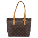 LOUIS VUITTON Monogram Cabas Piano Tote Bag M51148 LV Auth ka6250-3