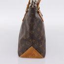 LOUIS VUITTON Monogram Cabas Piano Tote Bag M51148 LV Auth ka6250-5