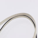 LOEWE Tote Bag Leather White Gold Tone Auth ka6256-12