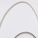 LOEWE Tote Bag Leather White Gold Tone Auth ka6256-13