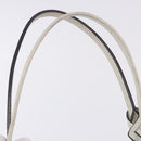 LOEWE Tote Bag Leather White Gold Tone Auth ka6256-15