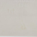 LOEWE Tote Bag Leather White Gold Tone Auth ka6256-2