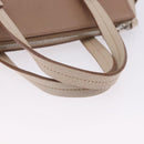 Miu Miu Hand Bag Leather 2way Beige Auth ka6259V-9