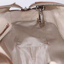 Miu Miu Hand Bag Leather 2way Beige Auth ka6259V-33