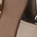 Miu Miu Hand Bag Leather 2way Beige Auth ka6259V-14