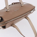 Miu Miu Hand Bag Leather 2way Beige Auth ka6259V-15