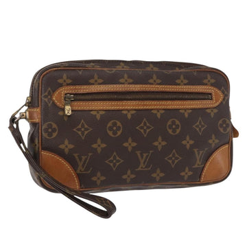LOUIS VUITTON Monogram Marly Dragonne GM Clutch Bag M51825 LV Auth ka626