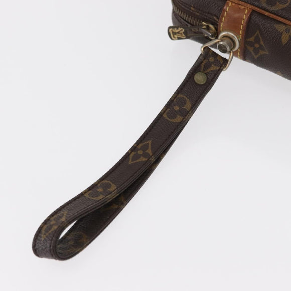 LOUIS VUITTON Monogram Marly Dragonne GM Clutch Bag M51825 LV Auth ka626