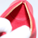 LOUIS VUITTON Epi Soufflot Pouch Red LV Auth ka6262A-21