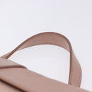 Miu Miu Hand Bag Leather 2way Pink Gold Tone Auth ka6266A-16