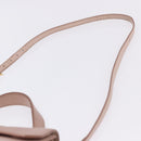 Miu Miu Hand Bag Leather 2way Pink Gold Tone Auth ka6266A-19