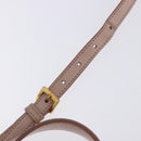 Miu Miu Hand Bag Leather 2way Pink Gold Tone Auth ka6266A-22