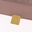 Miu Miu Hand Bag Leather 2way Pink Gold Tone Auth ka6266A-32