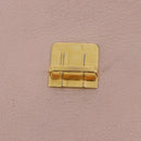 Miu Miu Hand Bag Leather 2way Pink Gold Tone Auth ka6266A-33