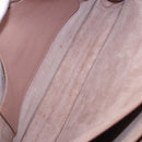 Miu Miu Hand Bag Leather 2way Pink Gold Tone Auth ka6266A-37
