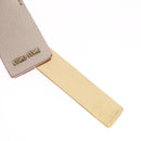 Miu Miu Hand Bag Leather 2way Pink Gold Tone Auth ka6266A-45
