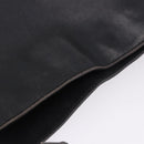 GUCCI Bamboo Hand Bag Leather Black Silver 001 1638 Auth ka6269-8