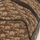 Christian Dior Trotter Canvas Hand Bag Brown Gold Auth ka627-11